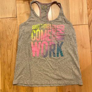 Gray Tank Top: Size S